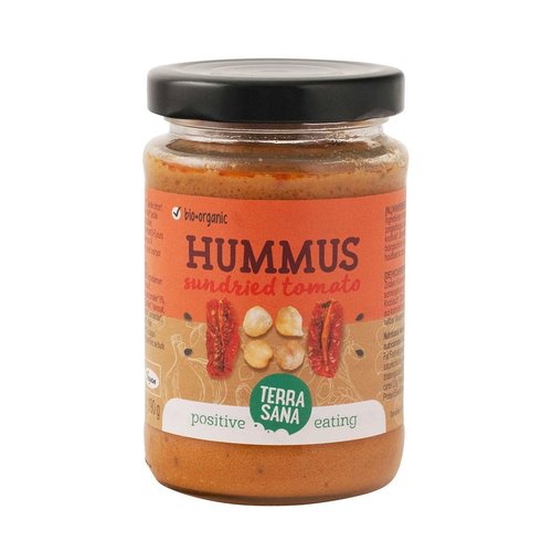 TerraSana Hummus Zongedroogde Tomaat Biologisch