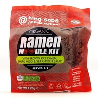 Ramen Noodle Kit Bruine Rijst, Shiro Miso en Zeesla Biologisch