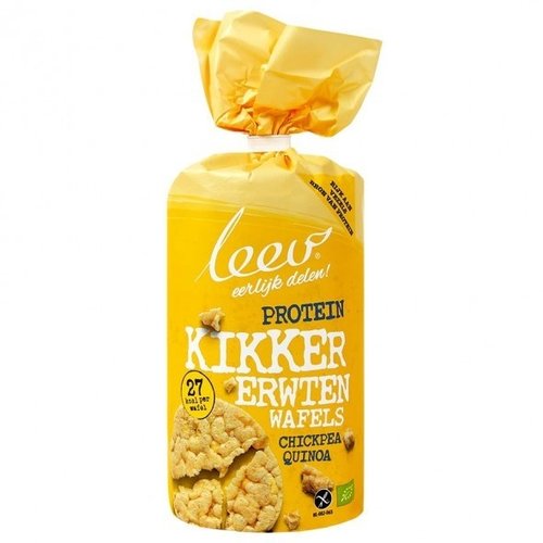 Leev Kikkererwtenwafels met Rijst Biologisch