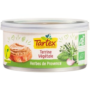 Tartex Vegetarische Paté Provencaalse Kruiden Biologisch