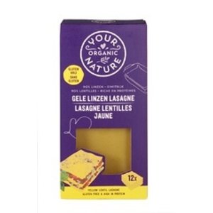 Your Organic Nature Gele Linzen Lasagne Biologisch