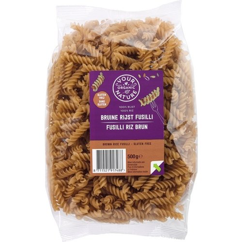 Your Organic Nature Bruine Rijst Fusilli Biologisch