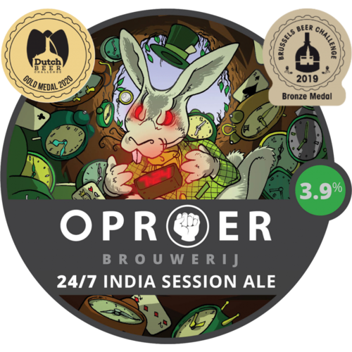 Oproer 24/7 India Session Ale 3,9% 33cl