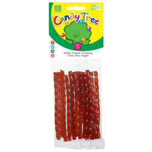 Candy Tree Aardbeikabels Biologisch - Glutenvrij Candy Tree Aardbeikabels Biologisch - Glutenvrij