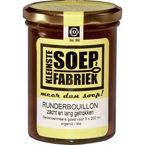 KleinsteSoepFabriek Runderbouillon Biologisch