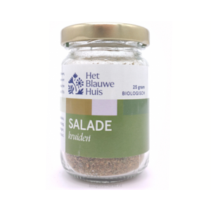 Het Blauwe Huis Saladekruiden Biologisch 25 gram