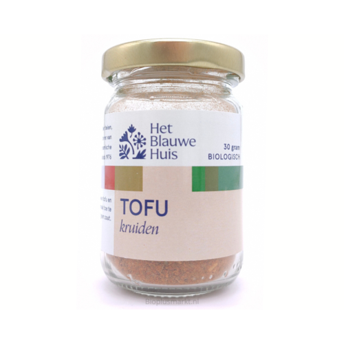 Het Blauwe Huis Tofu Kruiden Biologisch 30 gram