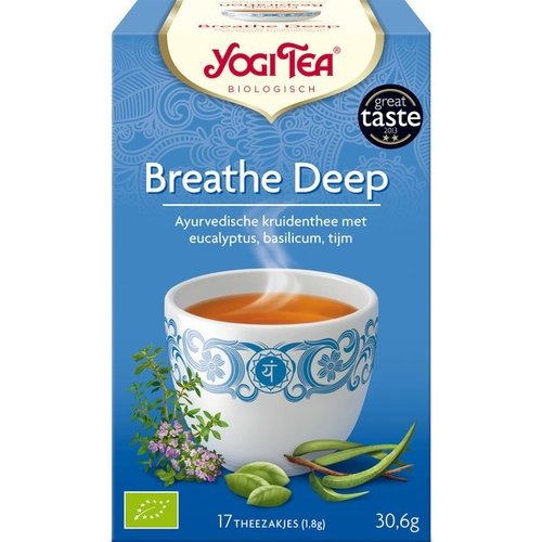 Yogi Tea Breathe Deep Kruidenthee Biologisch