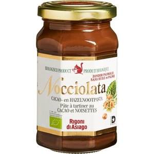 Nocciolata Choco-hazelnootpasta Biologisch 270g