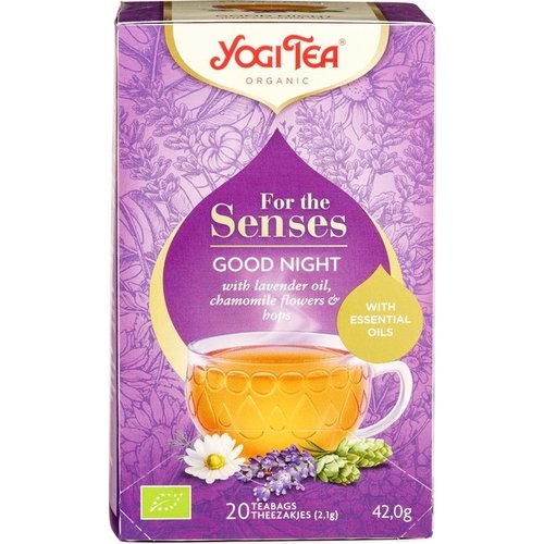 Yogi Tea For The Senses Goodnight Kruidenthee Biologisch