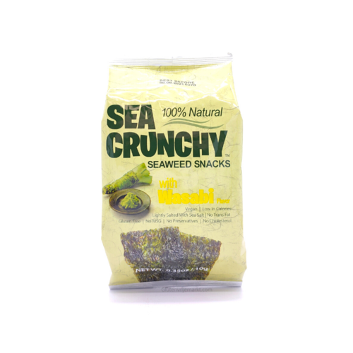 YourWell Sea Crunchy Seaweed Snacks with Wasabi