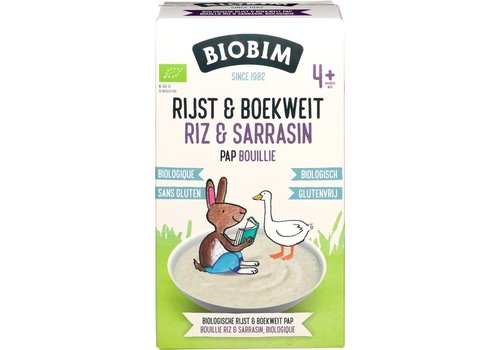  Biobim Rijst en Boekweit 4+mnd Biologisch 