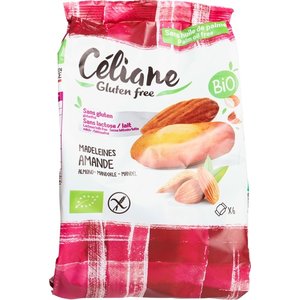 Céliane Madeleines Amandel Biologisch - Glutenvrij (THT 10-2026)