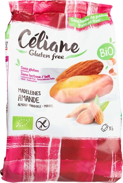 Madeleines Amandel Biologisch - Glutenvrij Madeleines Amandel Biologisch - Glutenvrij