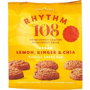 Rhythm 108 Lemon, Ginger & Chia Biologisch