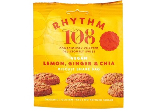  Rhythm 108 Lemon, Ginger & Chia Biologisch 