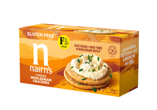  Nairn's Cheese Wholegrain Crackers 