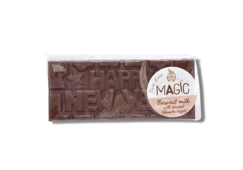  Magic Chocolate Chocoladereep Happy New Year Melk 47% Biologisch 