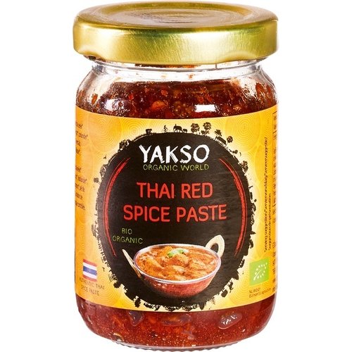 Yakso Thai Red Spice Paste Biologisch