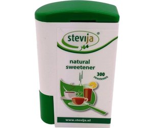 SteviJa Stevia Tabletjes Dispenser Biologisch 300 stuks - Glutenvrij