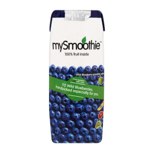 MySmoothie Bosbessen Smoothie 100% Fruit 250ml