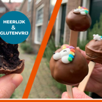 Glutenvrije Oreo Truffel-lolly's met Chocolade & FunCakes Decoratie!