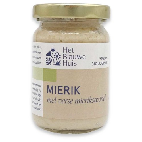 Het Blauwe Huis Mierik met Mierikswortel Biologisch 90 gram