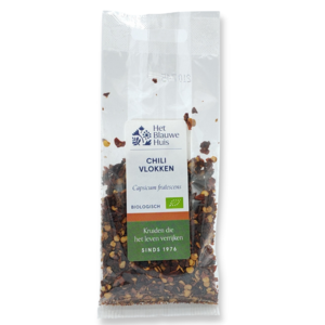 Het Blauwe Huis Chilivlokken Biologisch 20 gram - Glutenvrij