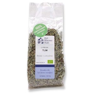 Het Blauwe Huis Tijm Citroen Kruiden Biologisch 15 gram - Glutenvrij