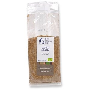 Het Blauwe Huis Garam Masala Kruiden Biologisch 20 gram