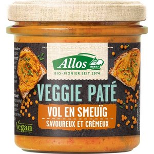 Allos Veggie Paté Vol en Smeuïg Biologisch 135 gram