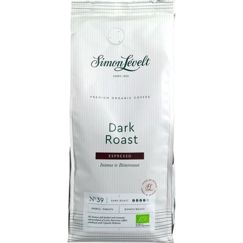 Simon Lévelt Koffiebonen Dark Roast Espresso Biologisch 500g