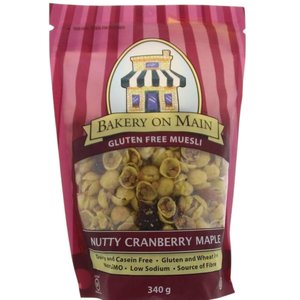 Bakery on Main Nutty Cranberry Maple Muesli