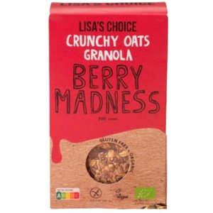Lisa's Choice Granola Berry Madness Biologisch 300 gram