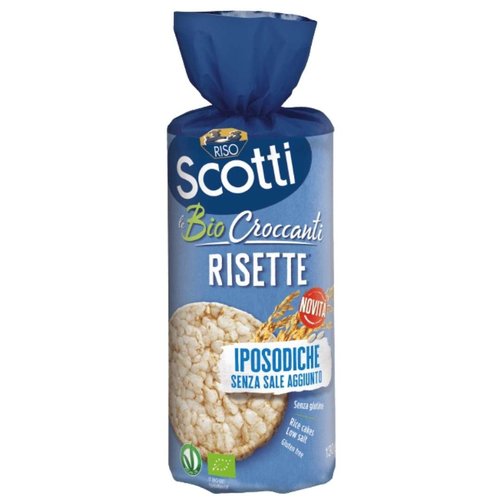 Riso Scotti Rijstwafels met Zout Biologisch