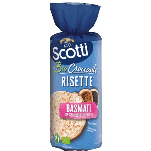 Riso Scotti Rijstwafels Basmati Biologisch