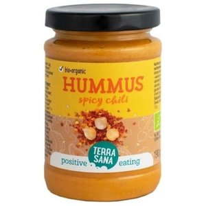 TerraSana Hummus Spicy Chili Biologisch