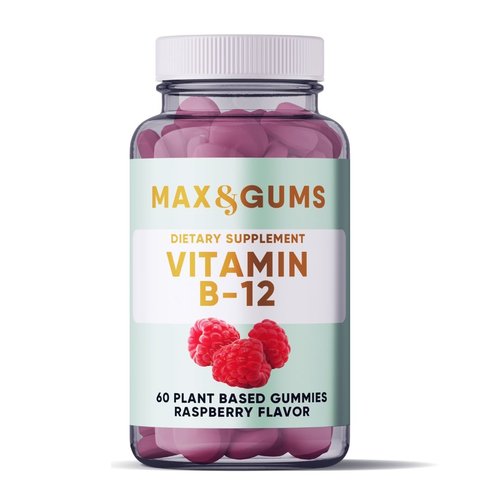 Max&Gums Vitamine-B12 60 stuks