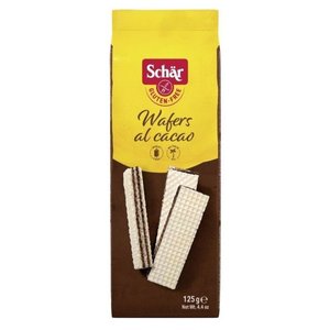 Schär Chocolade Crème Wafels - Glutenvrij Schär Chocolade Crème Wafels - Glutenvrij