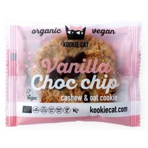 Kookie Cat Vanilla Choc Chip Cookie Biologisch