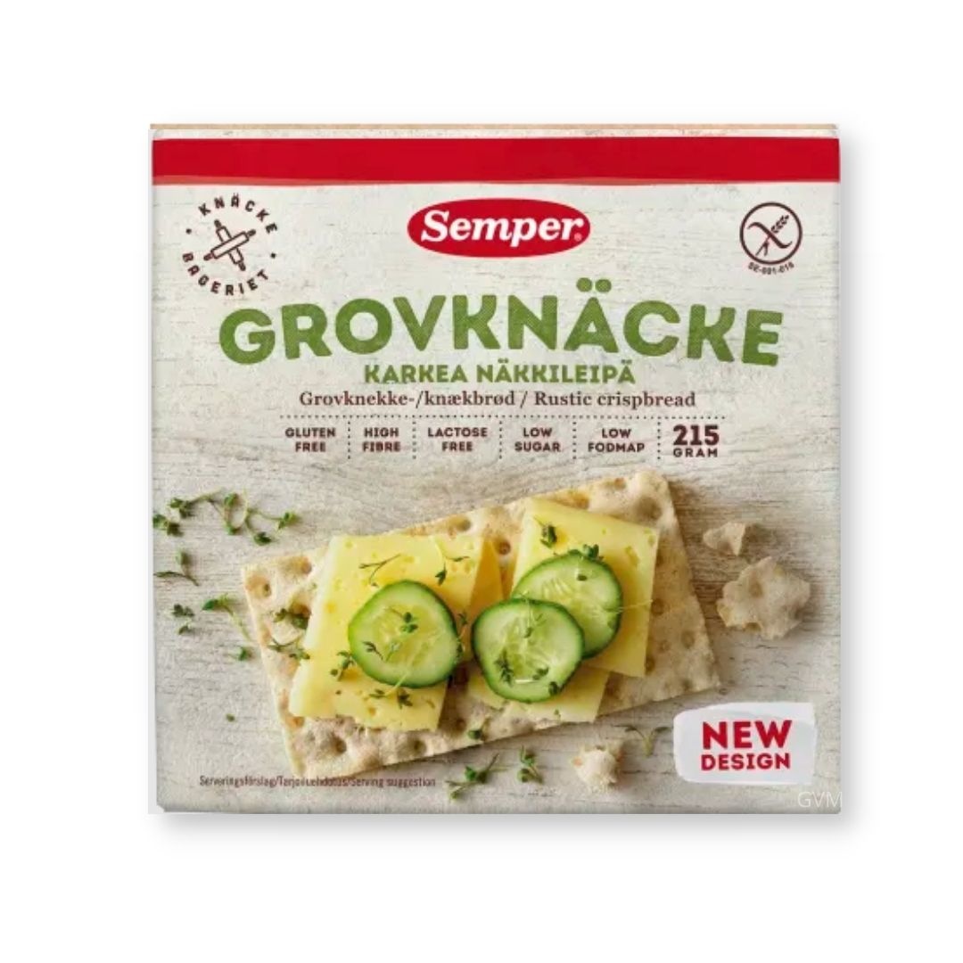 Knäckebröd Vezelrijk (Grovknäcke) - Glutenvrij