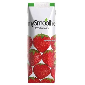 MySmoothie Aardbeien Smoothie 100% Fruit 250ml