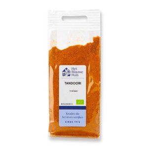 Het Blauwe Huis Tandoori Kruiden Biologisch 30 gram - Glutenvrij