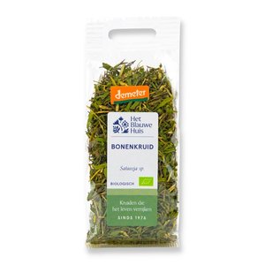 Het Blauwe Huis Bonenkruid Biologisch 20 gram - Glutenvrij Het Blauwe Huis Bonenkruid Biologisch 20 gram - Glutenvrij