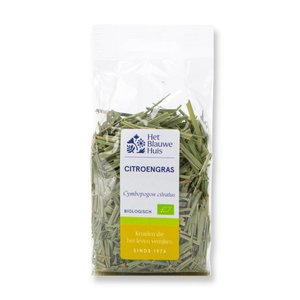 Het Blauwe Huis Citroengras Theekruiden Biologisch 20 gram - Glutenvrij