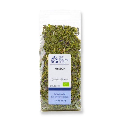 Het Blauwe Huis Hyssop Biologisch 20 gram