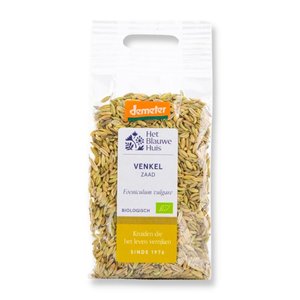Het Blauwe Huis Venkelzaad Theekruiden Biologisch 60 gram - Glutenvrij