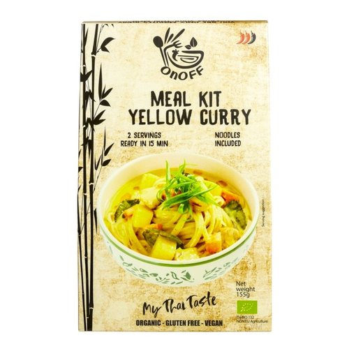Onoff Spices Maaltijdpakket Gele Curry 160 gram Biologisch