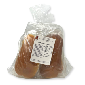 Le Poole Witte Puntjes 4 Stuks - Glutenvrij
