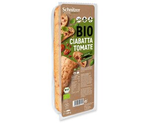 Schnitzer Ciabatta Tomaat Biologisch - Glutenvrij